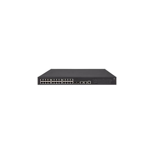 HPE FlexNetwork 5130 24G POE+ 2SFP+ 2XGT [370W] EI Gestito L3 Gigabit Ethernet [10/100/1000] Supporto Power over Ethernet [PoE] 1U Grigio (HP 5130-24G-POE+-2SFP+-2XT EI SWCH)HpeJG940A