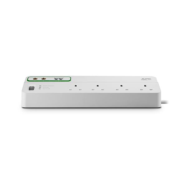 APC SurgeArrest Bianco 8 presa[e] AC 230 V 3 m (PERFORMANCE SURGEARREST - 8 OUTLETS PHONE COAX PROTEC 230V)Apc0731304313229PMF83VT-UK