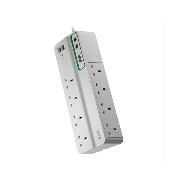 APC SurgeArrest Bianco 8 presa[e] AC 230 V 3 m (PERFORMANCE SURGEARREST - 8 OUTLETS PHONE COAX PROTEC 230V)Apc0731304313229PMF83VT-UK
