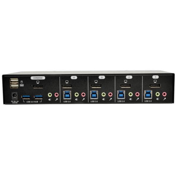 Tripp Lite B004-DPUA4-K switch per keyboard-video-mouse [kvm] Nero (Eaton Tripp Lite series 4-Port Display)Eaton0037332188632B004-DPUA4-K