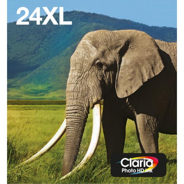 Epson Multipack 6 colori T24XL Claria Photo HD in confezione Easy Mail Packaging (EPSON 24XL 6-COLOUR INK EASYMAIL, ELEPHANT)EpsonC13T24384510