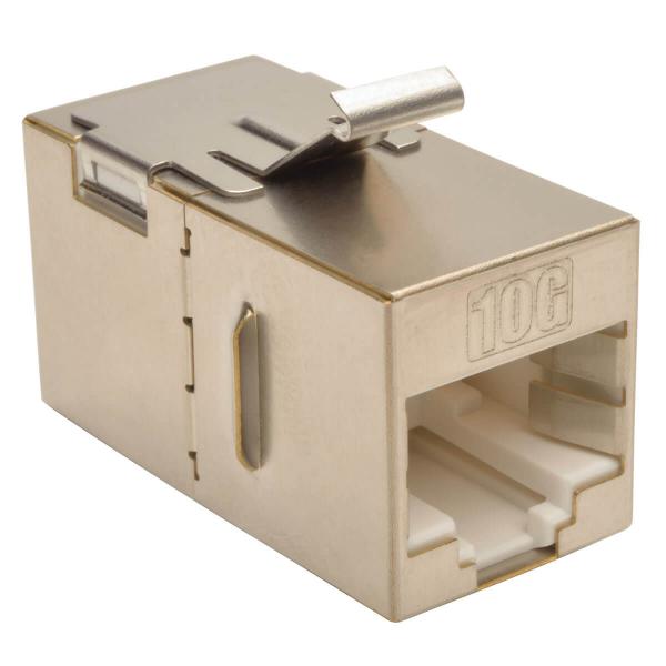 Tripp Lite N235-001-SH-6A cavo di collegamento RJ45 [FEMALE] Metallico, Argento (Tripp Lite Cat6a Straight Through Modu)Eaton0037332189943N235-001-SH-6A