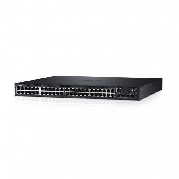 DELL N1548 Gestito L3 Gigabit Ethernet [10/100/1000] 1U Nero (DELL SWITCH N1548 48 PORTS 4SFP+ 100W)Dell210-AEVZ
