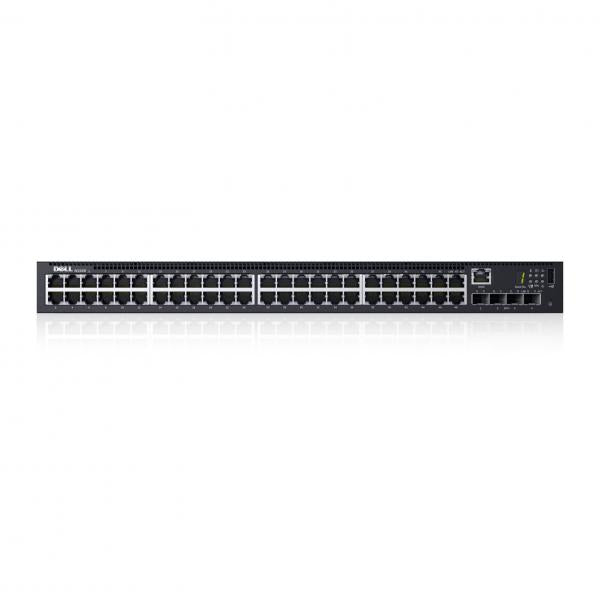 DELL N1548 Gestito L3 Gigabit Ethernet [10/100/1000] 1U Nero (DELL SWITCH N1548 48 PORTS 4SFP+ 100W)Dell210-AEVZ