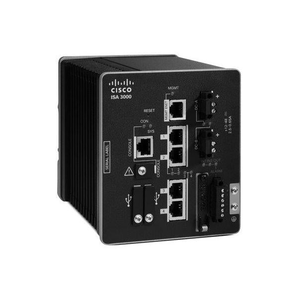Cisco ISA-3000-2C2F-K9 firewall [hardware] 2 Gbit/s (INDUSTRIAL SECURITY APPLIANCE - 3000 2 COPPER 2 FIBER PORTS)CiscoISA-3000-2C2F-K9