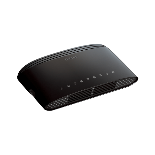 D-Link DES-1008D Non gestito Fast Ethernet [10/100] Nero (D-Link DES 1008D - switch - 8 porte -)D-linkDES-1008D/E