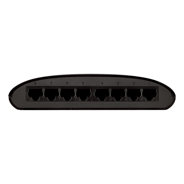 D-Link DES-1008D Non gestito Fast Ethernet [10/100] Nero (D-Link DES 1008D - switch - 8 porte -)D-linkDES-1008D/E