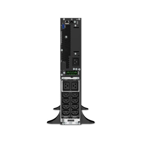 APC Smart-UPS On-Line gruppo di continuità [UPS] Doppia conversione [online] 2,2 kVA 1980 W 10 presa[e] AC (APC Smart-UPS Rack/Tower SRT2200XLI 1980W 2200VA 2HE 230V)Apc0731304317630SRT2200XLI