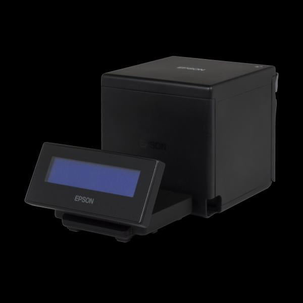 Epson DM-D30 [111]: Customer Display for TM-m30 Black (DM-D30 DISPLAY FOR TM-M30 - RETAIL USB2.0 MAX40 20COL/2LIN - Warranty: 12M)Epson8715946608884A61CF26111