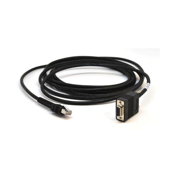 Zebra CBA-R21-S15PAR lettero codici a barre e accessori (CABLE RS232 DB9 FEMALE CONNECT - 4.6M STRAIGHT TXD ON 2 12V)ZebraCBA-R21-S15PAR
