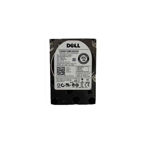 DELL F9KW8 disco rigido interno 300 GB 10000 Giri/min 2.5 SAS (HDD 300GB 10K SAS - F9KW8, 2.5, 300 GB, 10000 RPM - Warranty: 6M)Dell5712505915684F9KW8
