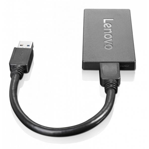 Lenovo 4X90J31021 adattatore grafico USB 3840 x 2160 Pixel Nero (LENOVO EXTERNAL VIDEOADAPTER USB TO DP)Lenovo4X90J31021