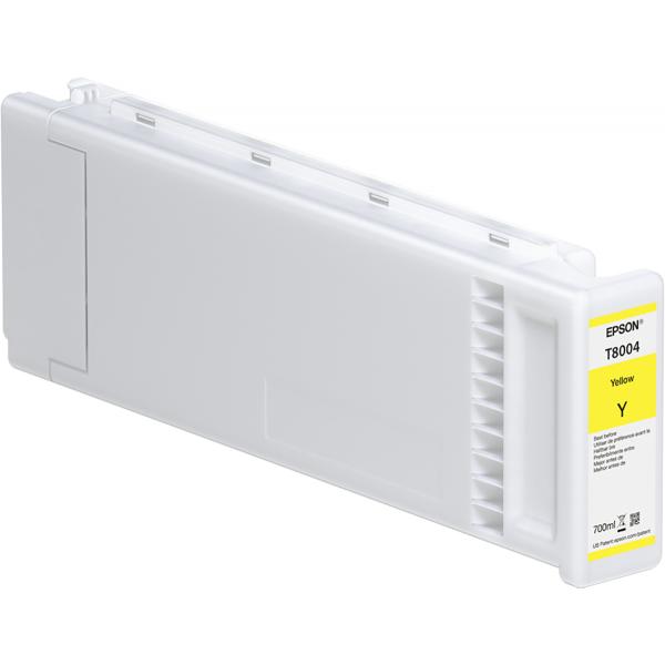 Epson Singlepack Yellow T800400 UltraChrome PRO 700ml (Singlepack Ink Cartridge Yellow T800400 UltraChrome PRO 700ml)EpsonC13T800400