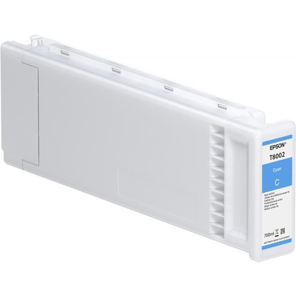 Epson Singlepack Cyan T800200 UltraChrome PRO 700ml (T8002 CYAN INK CARTRIDGE - 700ML)EpsonC13T800200
