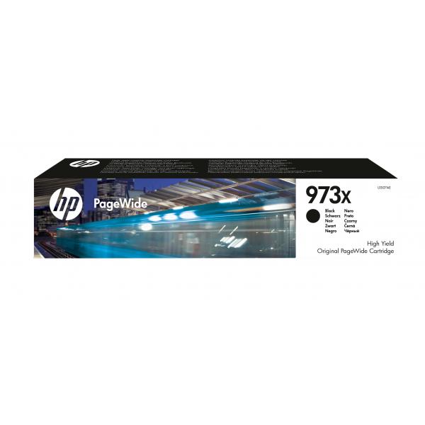 HP Cartuccia nero ad alta capacità originale 973X PageWide (HP Tinte 973X L0S07AE Schwarz)HpL0S07AE