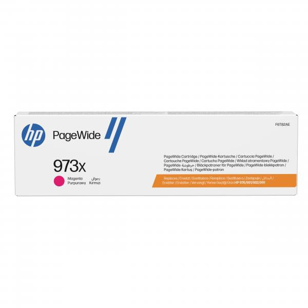 HP Cartuccia magenta ad alta capacità originale 973X PageWide (Tinte HP 973x / F6T82AE Magenta)HpF6T82AE