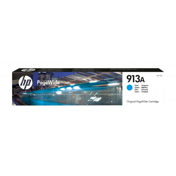 HP Cartuccia ciano originale 913A PageWide (INK CARTRIDGE NO 913A CYAN - PAGEWIDE)HpF6T77AE