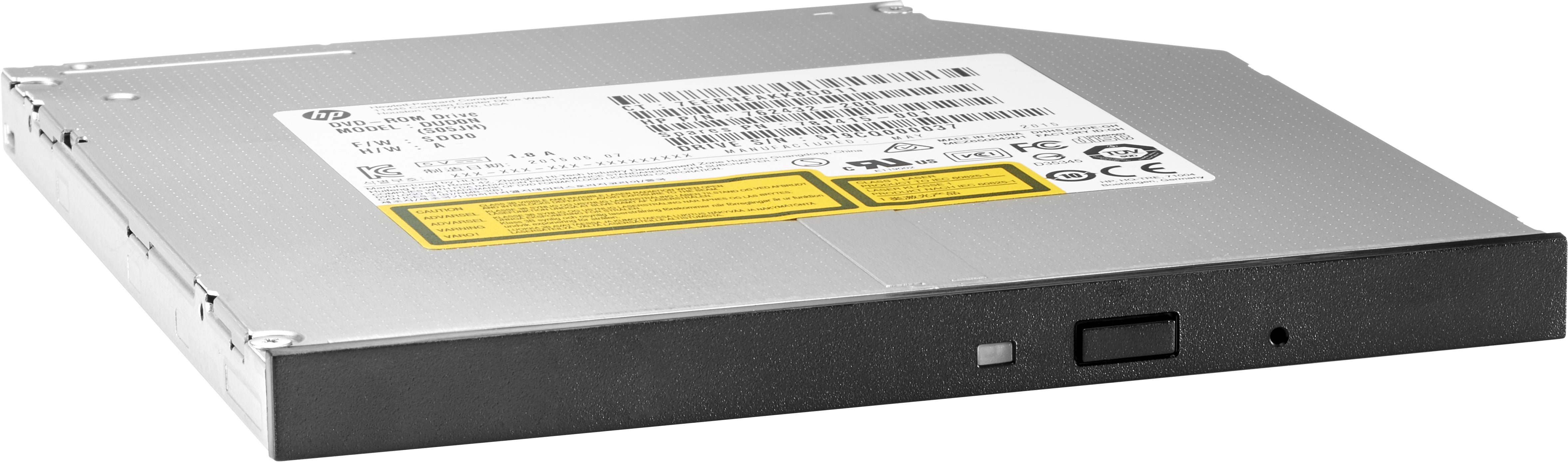 HP Unità DVD-ROM Desktop G2 Slim da 9,5 mm (HP 9.5MM DEKTOP-G2SLIM DVD-ROM DRIVE)Hp0889296884866N1M41AA