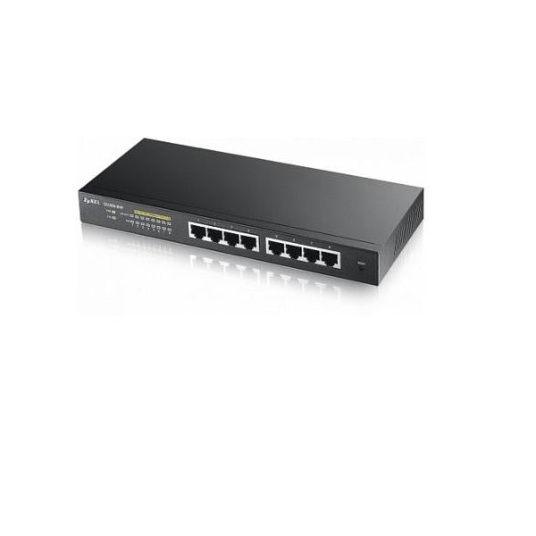 Zyxel GS1900-8HP Gestito L2 Gigabit Ethernet [10/100/1000] Supporto Power over Ethernet [PoE] Nero (ZyXEL GS1900-8HP High Powered gigabit smart managed)Zyxel4718937588459GS1900-8HP-EU0102F