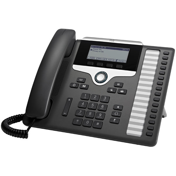 Cisco 7861 telefono IP Nero, Argento 16 linee LCD (IP PHONE 7861 FOR - 3RD PARTY CALL CONTROL) - Versione TedescaCisco0882658829819CP-7861-3PCC-K9=