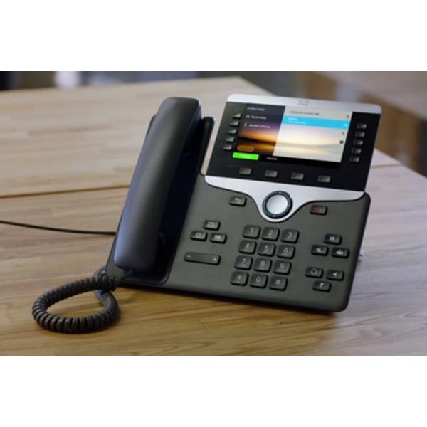 Cisco 8811 telefono IP Nero LCD (CISCO IP PHONE 8811 WITH - MULTIPLATFORM PHONE FIRMWARE) - Versione TedescaCiscoCP-8811-3PCC-K9=
