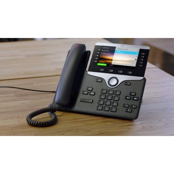Cisco 8851 telefono IP Nero (CISCO IP PHONE 8851 WITH - MULTIPLATFORM PHONE FIRMWARE) - Versione TedescaCiscoCP-8851-3PCC-K9=