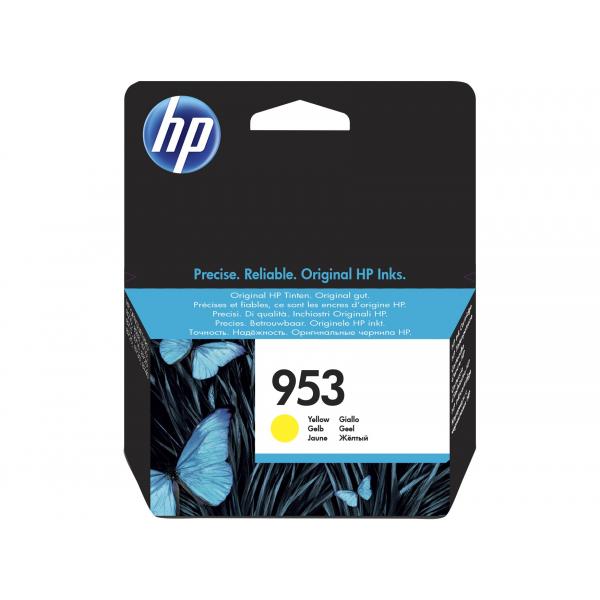 HP Cartuccia di inchiostro originale giallo 953 (INK CARTRIDGE NO 953 YELLOW - DE/FR/NL/BE/UK/SE/IT)HpF6U14AE#BGX