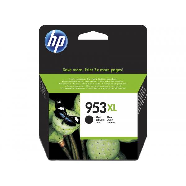 HP Cartuccia di inchiostro nero originale ad alta capacità 953XL (INK CARTRIDGE NO 953XL BLACK - DE/FR/NL/BE/UK/SE/IT)HpL0S70AE#BGX
