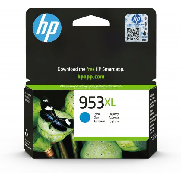 HP Cartuccia inchiostro ciano originale ad alta capacità 953XL (Tinte HP 953XL / F6U16AE Cyan)HpF6U16AE