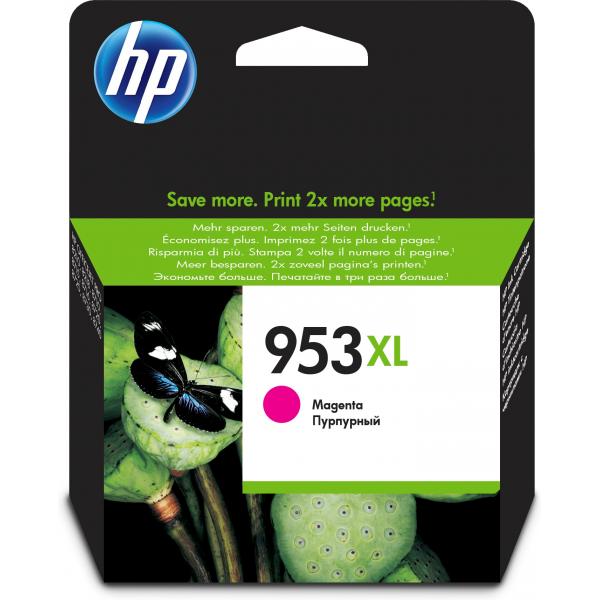 HP Cartuccia inchiostro magenta originale ad alta capacità 953XL (HP F6U17AE [953XL] INK CARTRIDGE MAGENTA 1.6K PAGES 20ML)HpF6U17AE