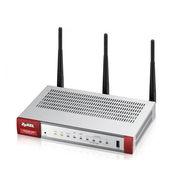 Zyxel USG20W-VPN-EU0101F router wireless Gigabit Ethernet Dual-band [2.4 GHz/5 GHz] Grigio, Rosso (Zyxel USG20W-VPN - firewall)Zyxel4718937590896USG20W-VPN-EU0101F