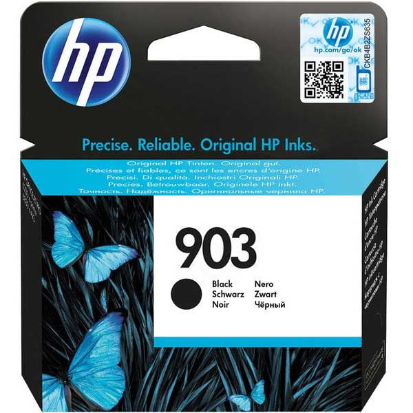 HP Cartuccia di inchiostro nero originale 903 (INK CARTRIDGE NO 903 BLACK - DE/FR/NL/BE/UK/SE/IT)HpT6L99AE#BGX