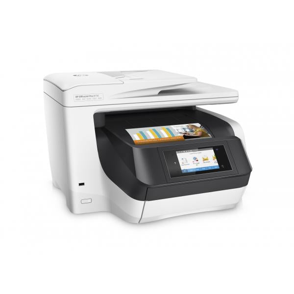 HP OfficeJet Pro 8730 Wireless All-in-One Colore Stampante, Instant Ink; Stampa fronte/retro (OfficeJet Pro 8730 All-in-One - **New Retail** - Printer - Warranty: 12M)HpD9L20A#A80