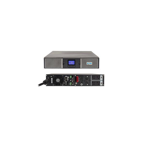 Eaton 9PX3000RT gruppo di continuità [UPS] Doppia conversione [online] 3 kVA 2700 W 7 presa[e] AC (Eaton 9PX 3000VA 2700W 120V Online Double-Conversion UPS, L5-30P, 6x 5-20R, 1 L5-30R Outlets, Cybersecure Network Card Option, Extended Run, 2U Rack/To...