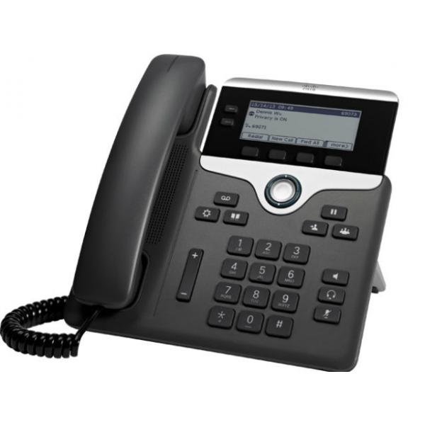 Cisco 7811 telefono IP Nero, Argento 1 linee LED (CISCO IP PHONE 7811 WITH - MULTIPLATFORM PHONE FIRMWARE) - Versione TedescaCisco0882658885822CP-7811-3PCC-K9=