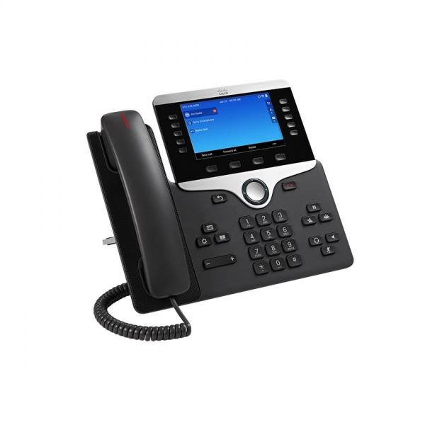 Cisco 8841 telefono IP Nero, Argento (Cisco IP Phone 8841 with Multiplatform Phone firmware) - Versione UKCiscoCP-8841-3PCC-K9=