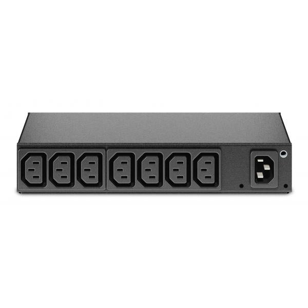 APC AP6015A unità di distribuzione dell'energia [PDU] 8 presa[e] AC 0U/1U Nero (APC Basic Rack PDU AP6015A - Power distribution unit [rack-mountable] - AC 100/120/200/208/230/240 V - input: IEC 60320 C14 - output connectors: 8 [power IEC 60320 C13] -...