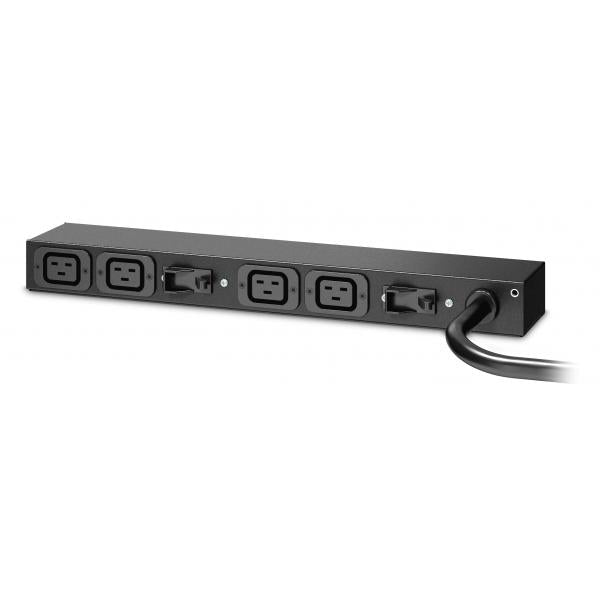 APC AP6032A unità di distribuzione dell'energia [PDU] 4 presa[e] AC 0U/1U Nero (RACK PDU BASIC 0U/1U 220-240V - 32A [4] C19 EMEA/ASIA)Apc0731304327820AP6032A