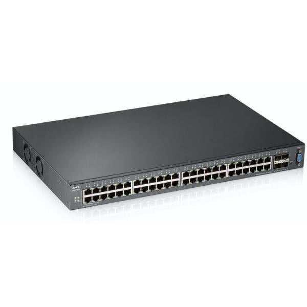Zyxel XGS2210-52 Gestito L2 Gigabit Ethernet [10/100/1000] 1U Nero (ZYXEL XGS2210-52 SWITCH MANAGED RACK)ZyxelXGS2210-52-EU0101F