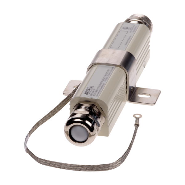 Axis T8061 protezione da sovraccarico Grigio (T8061 ETHERNET SURGE PROTECTOR - T8061, Grey, Metal, 270 g, 30 - mm, 190 mm, 30 mm - Warranty: 60M)Axis73310210548995801-641