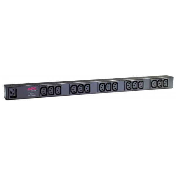 APC Basic Rack PDU AP9572 unità di distribuzione dell'energia [PDU] 15 presa[e] AC 0U Nero (RACK PDU BASIC ZERO U 16A - 208/230V [15]C13)Apc0731304226369AP9572