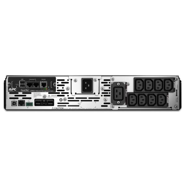 APC Smart-UPS X 2200VA gruppo di continuità [UPS] A linea interattiva 2,2 kVA 1980 W 9 presa[e] AC (APC Smart-UPS X 2200 Rack/Tower LCD - UPS [installabile in rack / esterno] - 208/240 V c.a. V - 1980 watt - 2200 VA - 1 fase - Ethernet 10/100, RS-232...