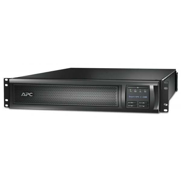 APC Smart-UPS X 2200VA gruppo di continuità [UPS] A linea interattiva 2,2 kVA 1980 W 9 presa[e] AC (APC Smart-UPS X 2200 Rack/Tower LCD - UPS [installabile in rack / esterno] - 208/240 V c.a. V - 1980 watt - 2200 VA - 1 fase - Ethernet 10/100, RS-232...