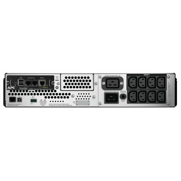 APC Smart-UPS 2200VA gruppo di continuità [UPS] A linea interattiva 2,2 kVA 1980 W 9 presa[e] AC (SMT2200RMI2U + NC - .)ApcSMT2200RMI2UNC