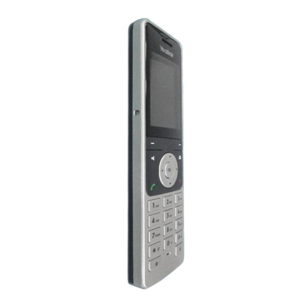 Yealink SIP-W56H Ricevitore telefonico DECT Identificatore di chiamata Nero, Argento (YEALINK W56H ADDITIONAL HANDSET FOR W60P)YealinkW56H