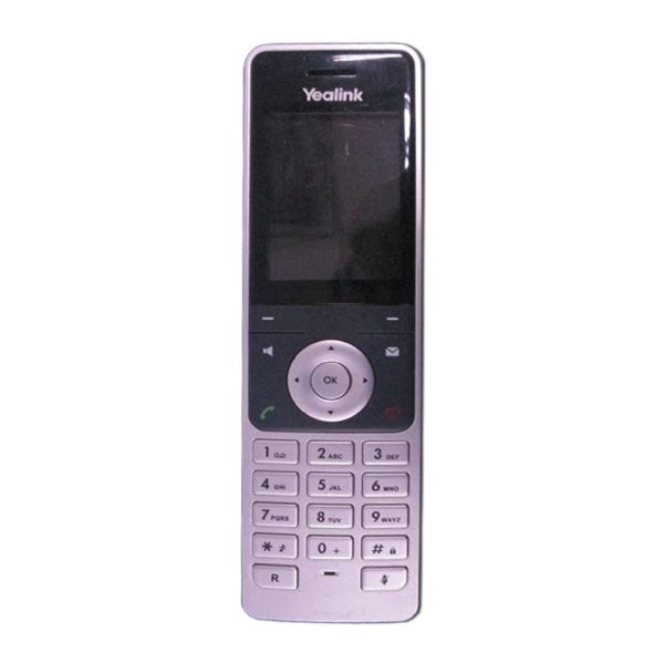Yealink SIP-W56H Ricevitore telefonico DECT Identificatore di chiamata Nero, Argento (YEALINK W56H ADDITIONAL HANDSET FOR W60P)YealinkW56H