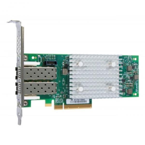 Lenovo 01CV760 scheda di rete e adattatore Interno Fibra 16000 Mbit/s (QLOGIC 16GB FC DUAL-PORT HBA,.)Lenovo01CV760