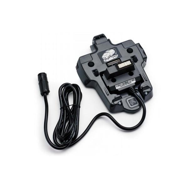 Zebra P1063406-061 Caricabatteria per veicolo Nero (BATT ELIMINATOR CRADLE WITH USB - LOCK ZQ500)ZebraP1063406-061