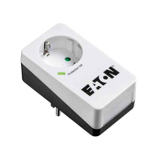Eaton PB1D protezione da sovraccarico Nero, Bianco 1 presa[e] AC 220 - 250 V (Eaton Protection Box 1 DIN - strmstd)EatonPB1D