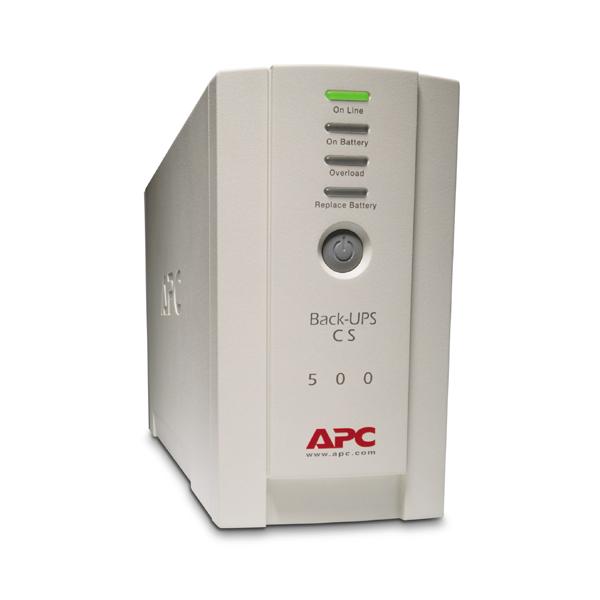 APC Back-UPS gruppo di continuità [UPS] Standby [Offline] 0,5 kVA 300 W 4 presa[e] AC (B-UPS 500VA/300W 230V 4X IEC C)ApcBK500EI